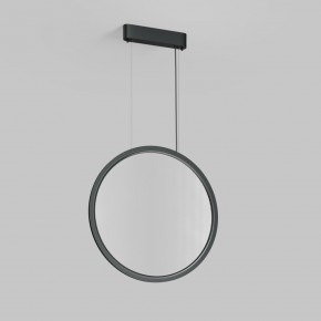 DK6606-BK Подвесной вертикальный светильник Veil со светодиодом H1700 d600 220V 48W 3000-6000K IP20 черный алюминий в Тарко-Сале - tarko-sale.ok-mebel.com | фото 4