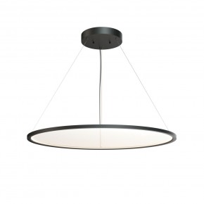 DK6620-BK Подвесной горизонтальный светильник Veil со светодиодом H900 d1000 220V 82W 3000-6000K IP20 черный алюминий в Тарко-Сале - tarko-sale.ok-mebel.com | фото 4