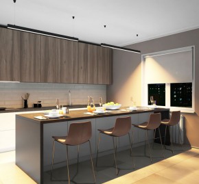DK9123-BK Линейный светильник 30W 1250mm 3000K, черный в Тарко-Сале - tarko-sale.ok-mebel.com | фото 7