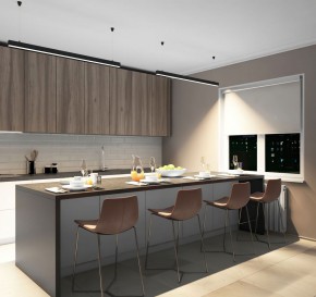 DK9124-BK Линейный светильник 30W 1250mm 4000K, черный в Тарко-Сале - tarko-sale.ok-mebel.com | фото 4