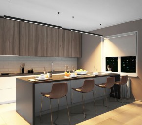 DK9153-BK Линейный светильник 42W 1500mm 3000K, черный в Тарко-Сале - tarko-sale.ok-mebel.com | фото 7