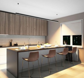 DK9253-BK Линейный светильник 62W 2500mm 3000K, черный в Тарко-Сале - tarko-sale.ok-mebel.com | фото 5
