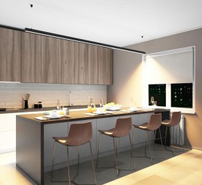 DK9303-BK Линейный светильник 72W 3000mm 3000K, черный в Тарко-Сале - tarko-sale.ok-mebel.com | фото 5