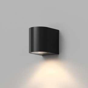 DK9790-BK Настенный уличный светильник NARVIK, IP44, GU10 LED, до 15 Вт, черный, алюминий в Тарко-Сале - tarko-sale.ok-mebel.com | фото