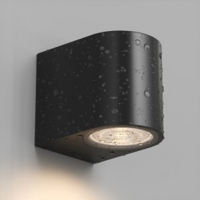 DK9790-BK Настенный уличный светильник NARVIK, IP44, GU10 LED, до 15 Вт, черный, алюминий в Тарко-Сале - tarko-sale.ok-mebel.com | фото 3