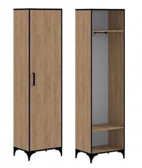 ЭНТЕР ЛОФТ Шкаф для одежды (Дуб Золотой) в Тарко-Сале - tarko-sale.ok-mebel.com | фото