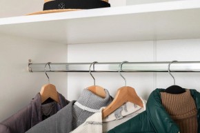 ЭЙР прихожая (модульная) Белый Шагрень в Тарко-Сале - tarko-sale.ok-mebel.com | фото 19