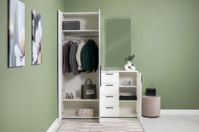 ЭЙР прихожая (модульная) Белый Шагрень в Тарко-Сале - tarko-sale.ok-mebel.com | фото 25