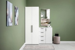 ЭЙР прихожая (модульная) Белый Шагрень в Тарко-Сале - tarko-sale.ok-mebel.com | фото 26