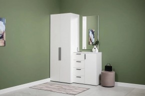 ЭЙР прихожая (модульная) Белый Шагрень в Тарко-Сале - tarko-sale.ok-mebel.com | фото 3