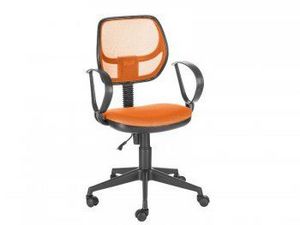 Кресло компьютерное Флеш Рондо (оранжевый/оранжевый) в Тарко-Сале - tarko-sale.ok-mebel.com | фото 1