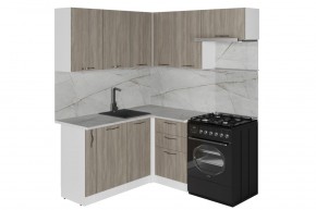 ФЬЮДЖИ Кухонный гарнитур Мега Прайм (1600*1700 мм) в Тарко-Сале - tarko-sale.ok-mebel.com | фото 3