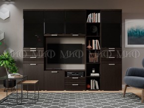 АСТИ Гостиная Вариант №1 МДФ (Венге) в Тарко-Сале - tarko-sale.ok-mebel.com | фото