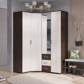 Гостиная Белла (модульная) венге/ясень белый в Тарко-Сале - tarko-sale.ok-mebel.com | фото 15