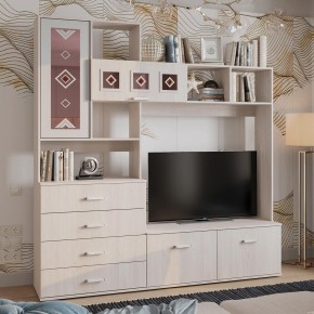 Гостиная Белла (модульная) ясень белый в Тарко-Сале - tarko-sale.ok-mebel.com | фото 15