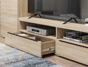 ЭКОЛЬ Гостиная Вариант №3 МДФ (Дуб сонома) в Тарко-Сале - tarko-sale.ok-mebel.com | фото 2