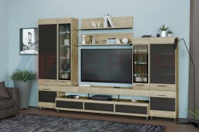 Гостиная Камелия Композиция 3 (Гикори Джексон светлый комбинированный) в Тарко-Сале - tarko-sale.ok-mebel.com | фото
