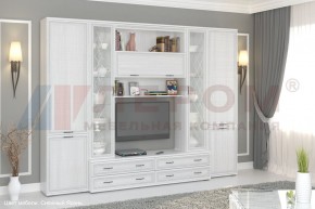 Гостиная Карина Композиция 19 (Снежный ясень) в Тарко-Сале - tarko-sale.ok-mebel.com | фото