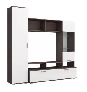 Гостиная Софи (венге/белый глянец) в Тарко-Сале - tarko-sale.ok-mebel.com | фото 2