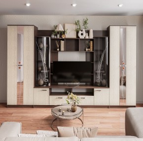 Гостиная Венеция (венге/лоредо) в Тарко-Сале - tarko-sale.ok-mebel.com | фото 3