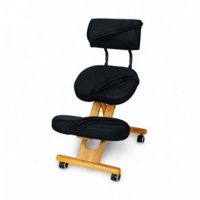 Коленный стул со спинкой Smartstool KW02В + Чехлы в Тарко-Сале - tarko-sale.ok-mebel.com | фото