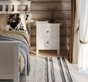 Комод 02 Кантри белый с двумя ящиками в Тарко-Сале - tarko-sale.ok-mebel.com | фото 4