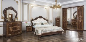 Комод 4 ящика с Зеркалом Патрисия (караваджо) в Тарко-Сале - tarko-sale.ok-mebel.com | фото 4