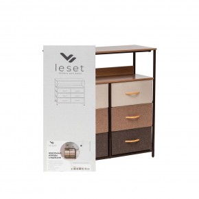 Комод Leset Локи 6 ящ. с полкой в Тарко-Сале - tarko-sale.ok-mebel.com | фото 11