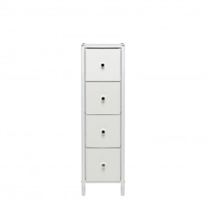 Комод Leset Нирита/Хайди узкий 4 ящика в Тарко-Сале - tarko-sale.ok-mebel.com | фото