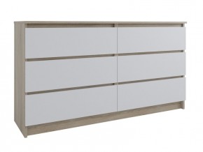 Комод МОРИ МК 1380.6 (Дуб Сонома/Белый) в Тарко-Сале - tarko-sale.ok-mebel.com | фото
