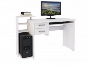 Компьютерный стол №12 (Анкор белый) в Тарко-Сале - tarko-sale.ok-mebel.com | фото 1