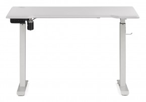 Компьютерный стол Маркос с механизмом подъема 120х75х75 белый / шагрень белая в Тарко-Сале - tarko-sale.ok-mebel.com | фото 2