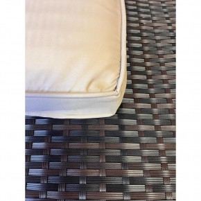 Комплект плетеной мебели  YR822Br Brown-Beige (подушка бежевая) в Тарко-Сале - tarko-sale.ok-mebel.com | фото 2