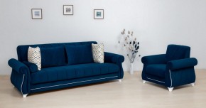 Комплект Роуз ТД 410 диван-кровать + кресло + комплект подушек в Тарко-Сале - tarko-sale.ok-mebel.com | фото 1