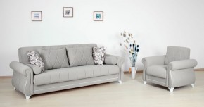 Комплект Роуз ТД 414 диван-кровать + кресло + комплект подушек в Тарко-Сале - tarko-sale.ok-mebel.com | фото 1