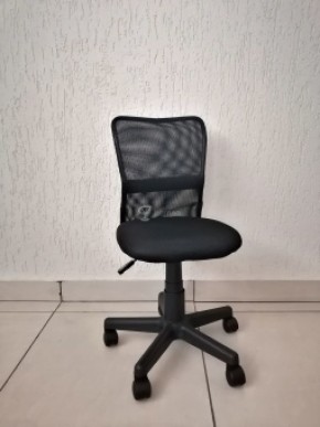 Кресло Barneo K-401 детское (черная ткань/сетка) в Тарко-Сале - tarko-sale.ok-mebel.com | фото 1