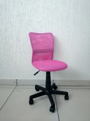 Кресло Barneo K-401 детское (розовая ткань/сетка) в Тарко-Сале - tarko-sale.ok-mebel.com | фото