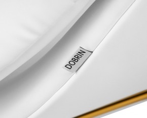 Кресло дизайнерское DOBRIN EMILY, белый винил YP17, золотое основание в Тарко-Сале - tarko-sale.ok-mebel.com | фото 10