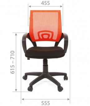 Кресло для оператора CHAIRMAN 696 black (ткань TW-11/сетка TW-01) в Тарко-Сале - tarko-sale.ok-mebel.com | фото 4