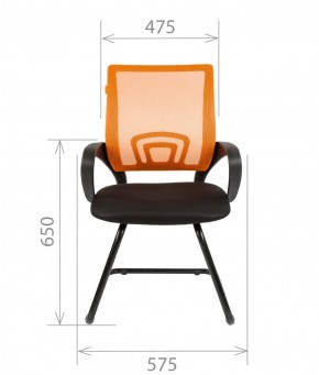 Кресло для оператора CHAIRMAN 696 V (ткань TW-11/сетка TW-01) в Тарко-Сале - tarko-sale.ok-mebel.com | фото 5