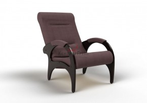 Кресло для отдыха Римини 19-Т-КМ (ткань/венге) КОФЕ С МОЛОКОМ в Тарко-Сале - tarko-sale.ok-mebel.com | фото 1