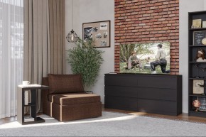 Кресло для отдыха Йоки коричневое, ткань рогожка в Тарко-Сале - tarko-sale.ok-mebel.com | фото 4