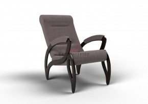 Кресло для отдыха Зельден 20-Т-ГР (ткань/венге) ГРАФИТ в Тарко-Сале - tarko-sale.ok-mebel.com | фото