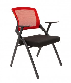 Кресло для посетителей CHAIRMAN NEXX (ткань стандарт черный/сетка DW-69) в Тарко-Сале - tarko-sale.ok-mebel.com | фото