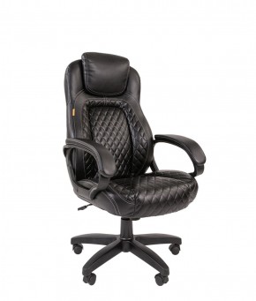 Кресло для руководителя  CHAIRMAN 432 (Экокожа черная) в Тарко-Сале - tarko-sale.ok-mebel.com | фото