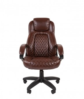 Кресло для руководителя  CHAIRMAN 432 (Экокожа коричневая) в Тарко-Сале - tarko-sale.ok-mebel.com | фото 2