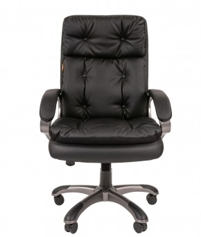 Кресло для руководителя  CHAIRMAN 442 (экокожа черная) в Тарко-Сале - tarko-sale.ok-mebel.com | фото 1