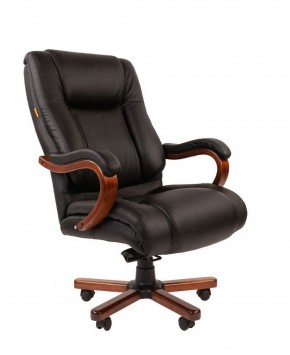 Кресло для руководителя CHAIRMAN  503 (Кожа) Черное в Тарко-Сале - tarko-sale.ok-mebel.com | фото 2