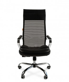 Кресло для руководителя CHAIRMAN 700 (Сетка) Черное в Тарко-Сале - tarko-sale.ok-mebel.com | фото 2