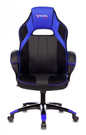 Кресло игровое Бюрократ VIKING 2 AERO BLUE черный/синий в Тарко-Сале - tarko-sale.ok-mebel.com | фото 2
